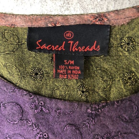 Sacred Threads Embroidered tops - Picture 3 of 4